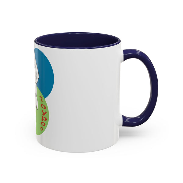 Accent Coffee Mug, 11oz Sacco's Toy dog design