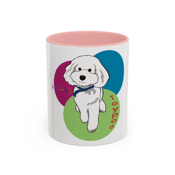 Accent Coffee Mug, 11oz Sacco's Toy dog design
