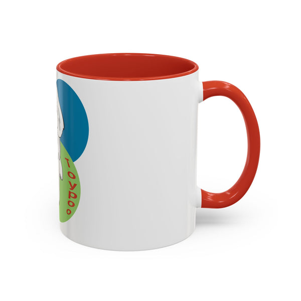 Accent Coffee Mug, 11oz Sacco's Toy dog design