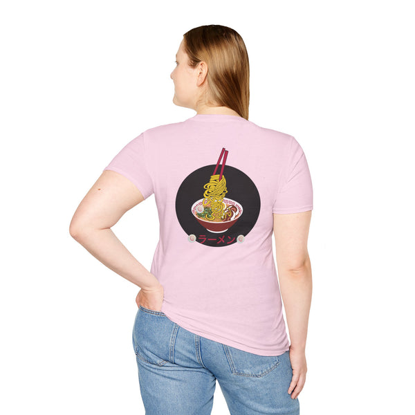 Unisex Softstyle T-Shirt Ramen Lovers back