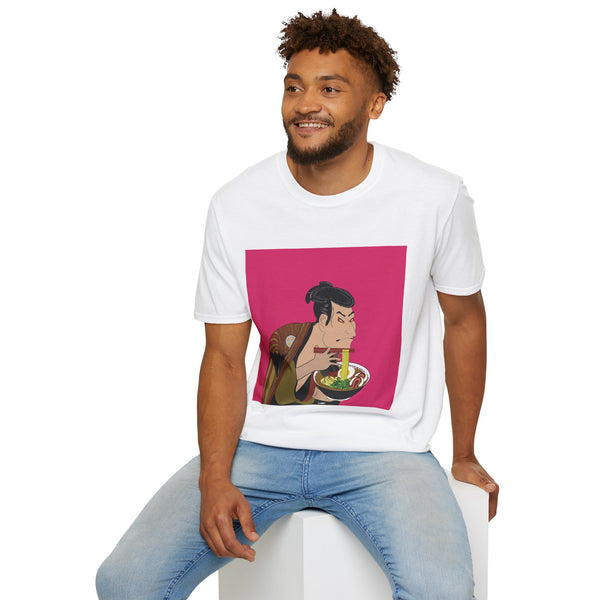 Ramen Samurai T-Shirt — Japanese Ukiyo-e Sharaku Graphic Tee