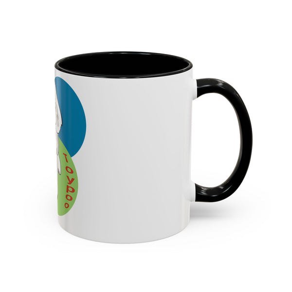 Accent Coffee Mug, 11oz Sacco's Toy dog design