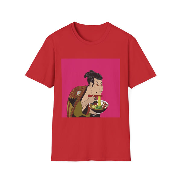 Ramen Samurai T-Shirt — Japanese Ukiyo-e Sharaku Graphic Tee