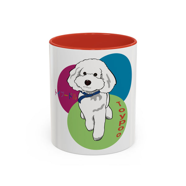 Accent Coffee Mug, 11oz Sacco's Toy dog design