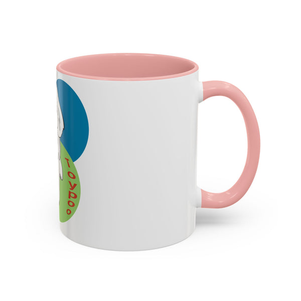 Accent Coffee Mug, 11oz Sacco's Toy dog design