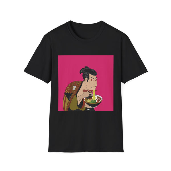 Ramen Samurai T-Shirt — Japanese Ukiyo-e Sharaku Graphic Tee