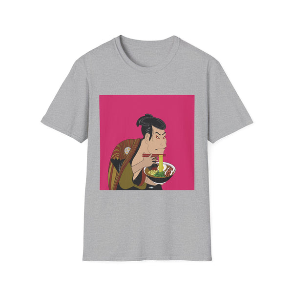 Ramen Samurai T-Shirt — Japanese Ukiyo-e Sharaku Graphic Tee