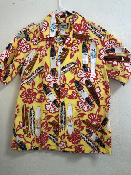 Vintage Hawaiian shits KAMEHAMEHA cotton