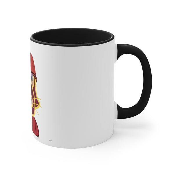 Accent Coffee Mug, 11oz Sacco's Show time baseball design 2022